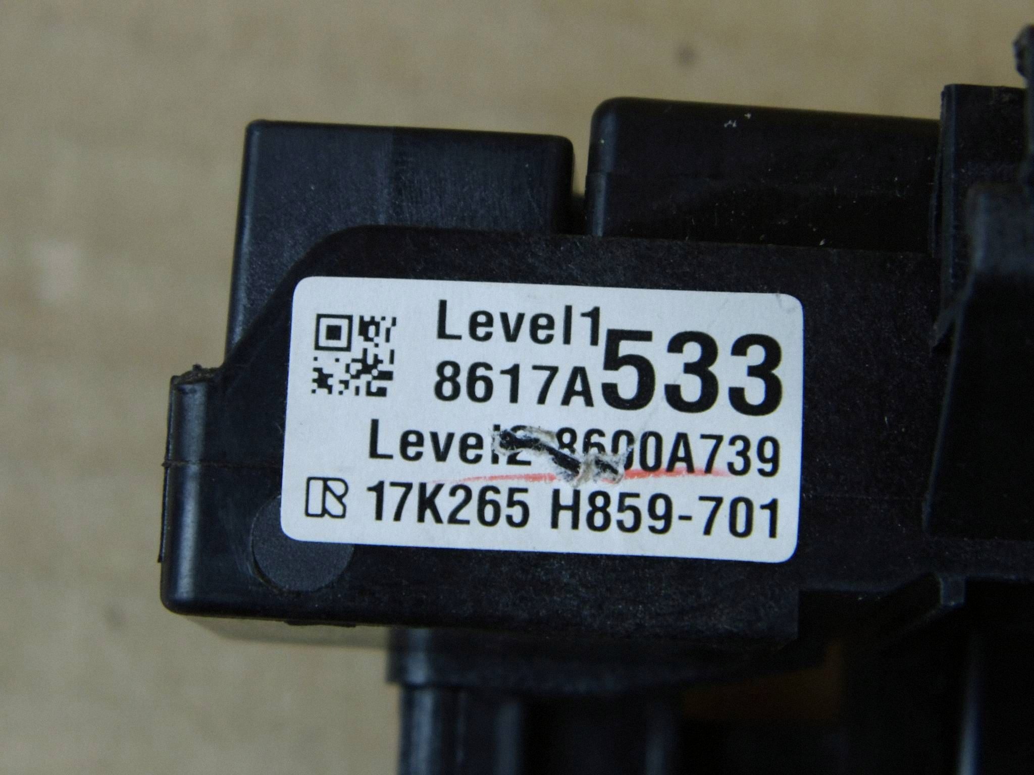 Mitsubishi Outlander III Sensor kata Kurvenlicht des Lenkrads 8617A533