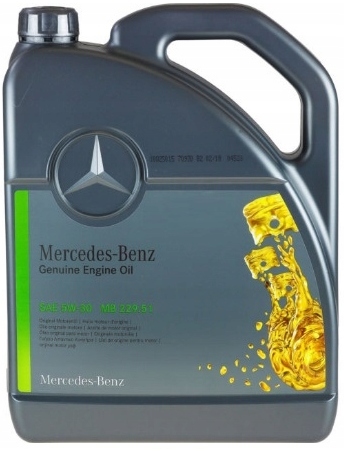 OLEJ MERCEDES ORYGINALNY 5W-30 MB 229.51 5L