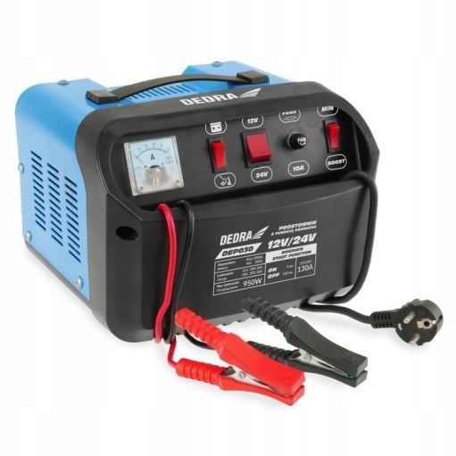 

Prostownik z Rozruchem 130A Dedra DEP030 12/24V