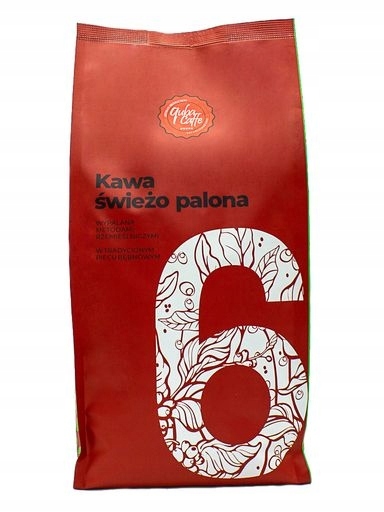 Levně Quba Caffe Káva zrnková 1 kg No. 6 Čerstvě pražená 100% Arabica