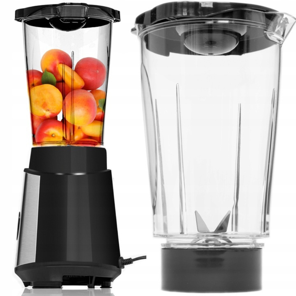 Silný Kalichový Mixér 3V1 pro smoothie koktejly 1200W Set