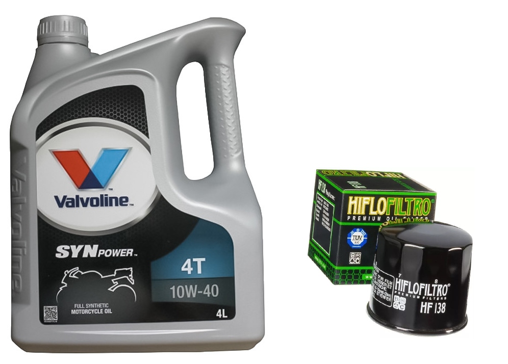 

Olej Valvoline Synpower 4T 10W40 4L HF138