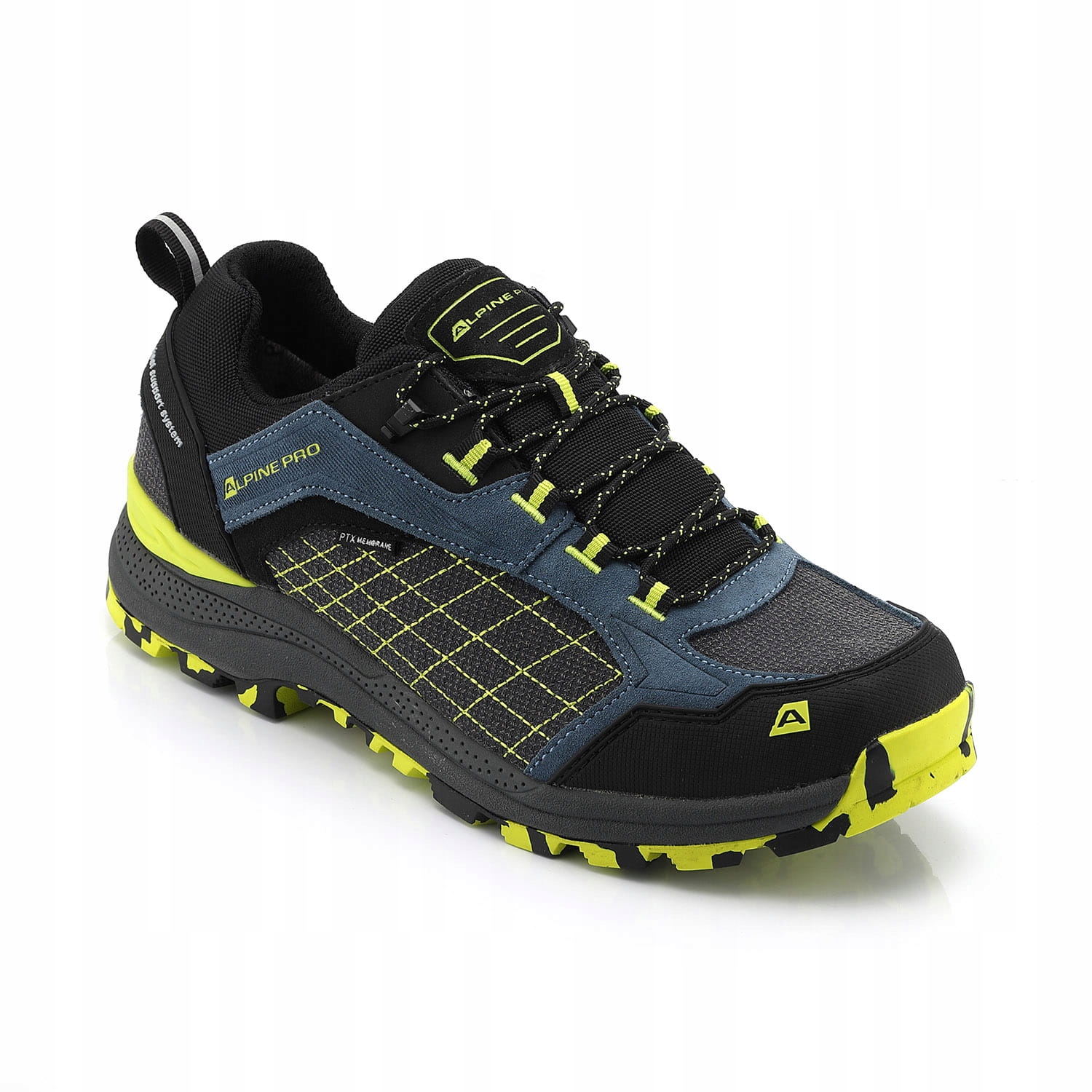 Alpine Pro Buty trekkingowe Lopre szaroniebieskie 46