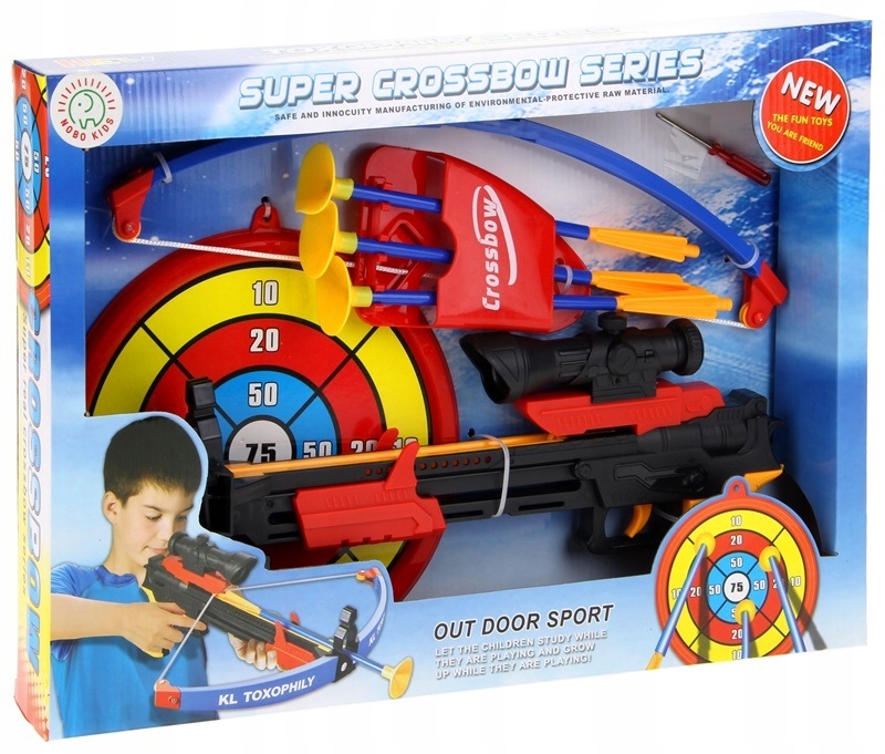 

Kusza Tarcza Pistolet Wyrzutnia Tarcza Strzały Łuk