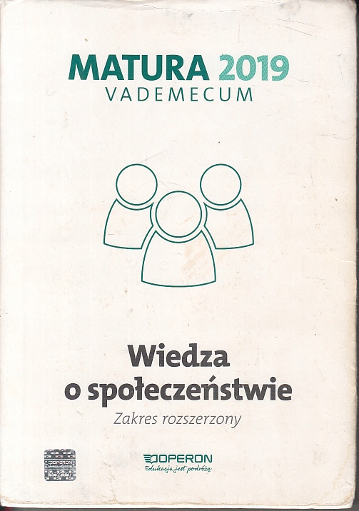 WIEDZA O SPOŁECZEŃSTWIE 2019 VADEMECUM OPERON