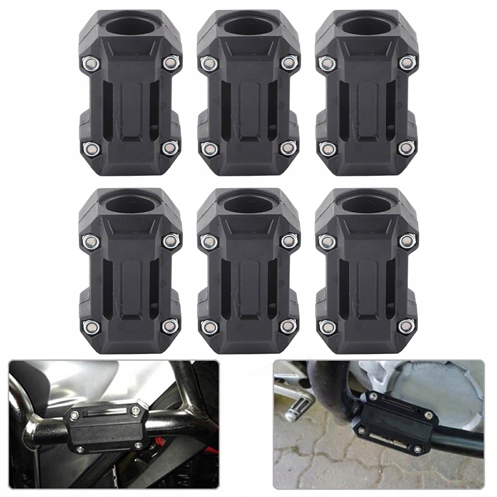 3 pary osłon silnika motocykla pasujące do R1200GS R1150GS Producent bez marki