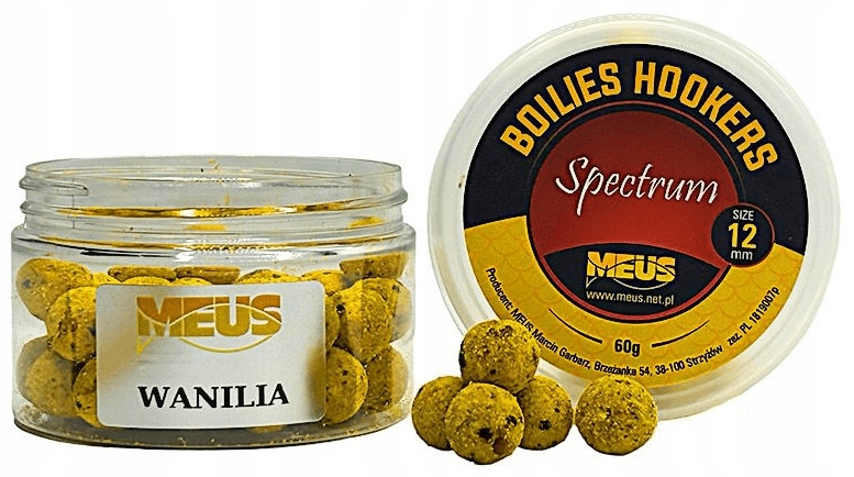 Kulki haczykowe Meus Spectrum 12mm Wanilia
