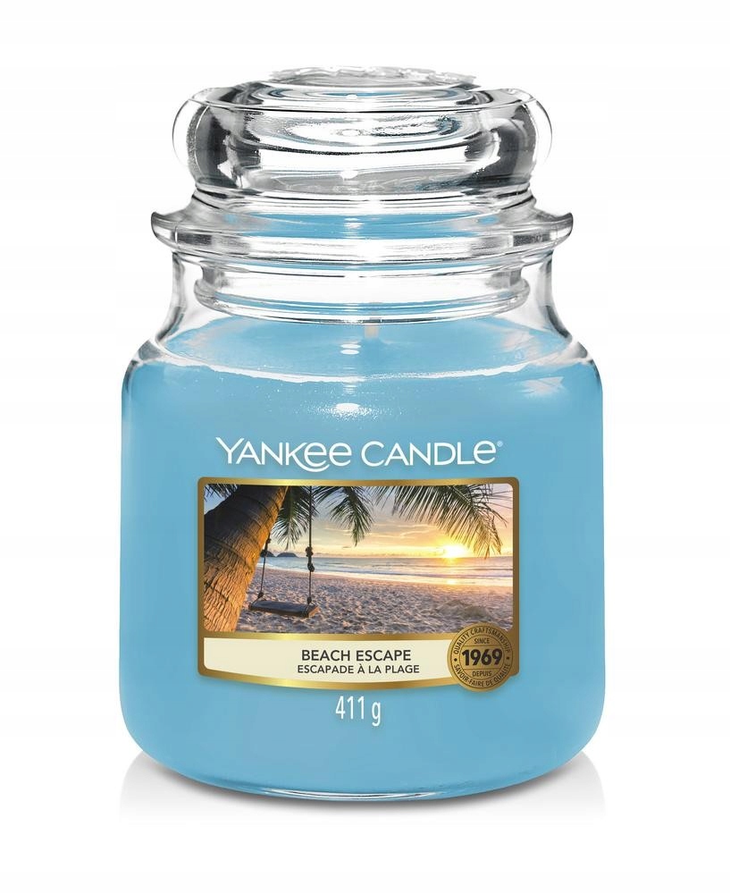 

Yankee Candle Świeca Beach Escape 411g