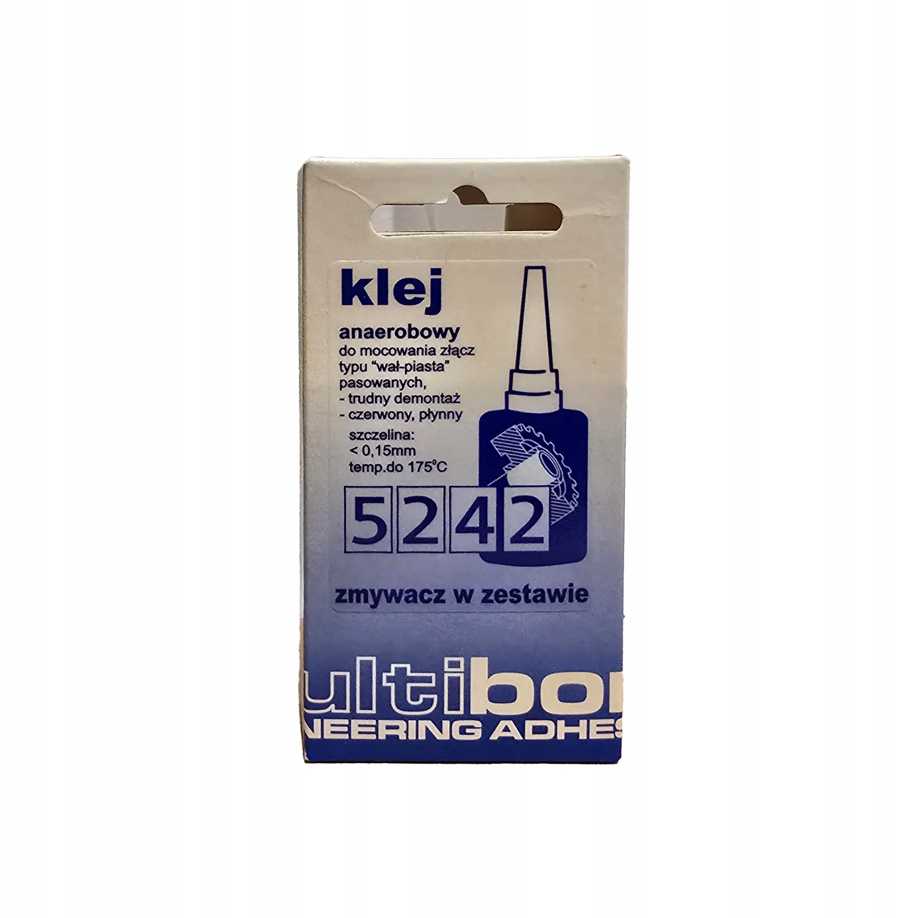 MULTIBOND-5242 10g czerwony Klej do osadzania łożysk