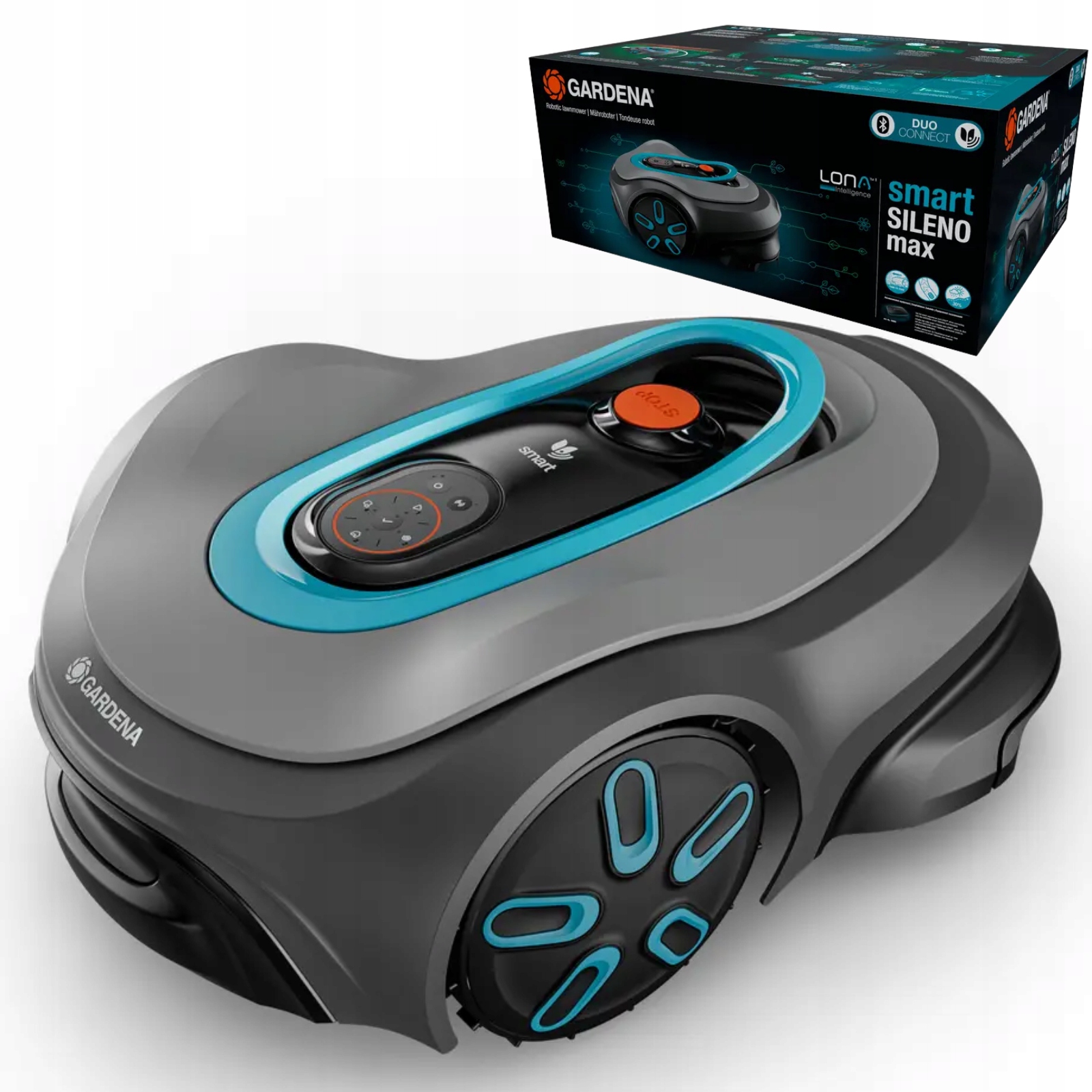 Robotická kosačka smart Sileno max 800 m²