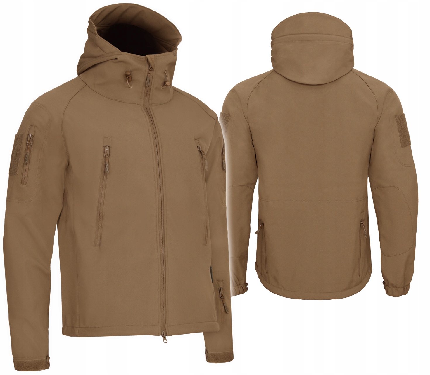 Pánská taktická vojenská softshellová bunda Falcon Texar Coyote XL