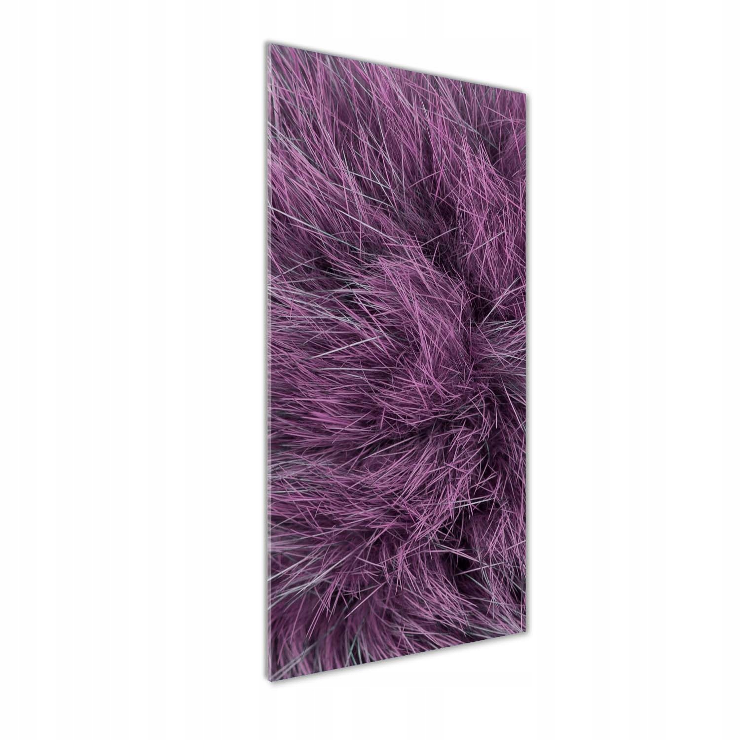 Fotoobraz tvrzené sklo Růžová kožešina 50 x 125 cm