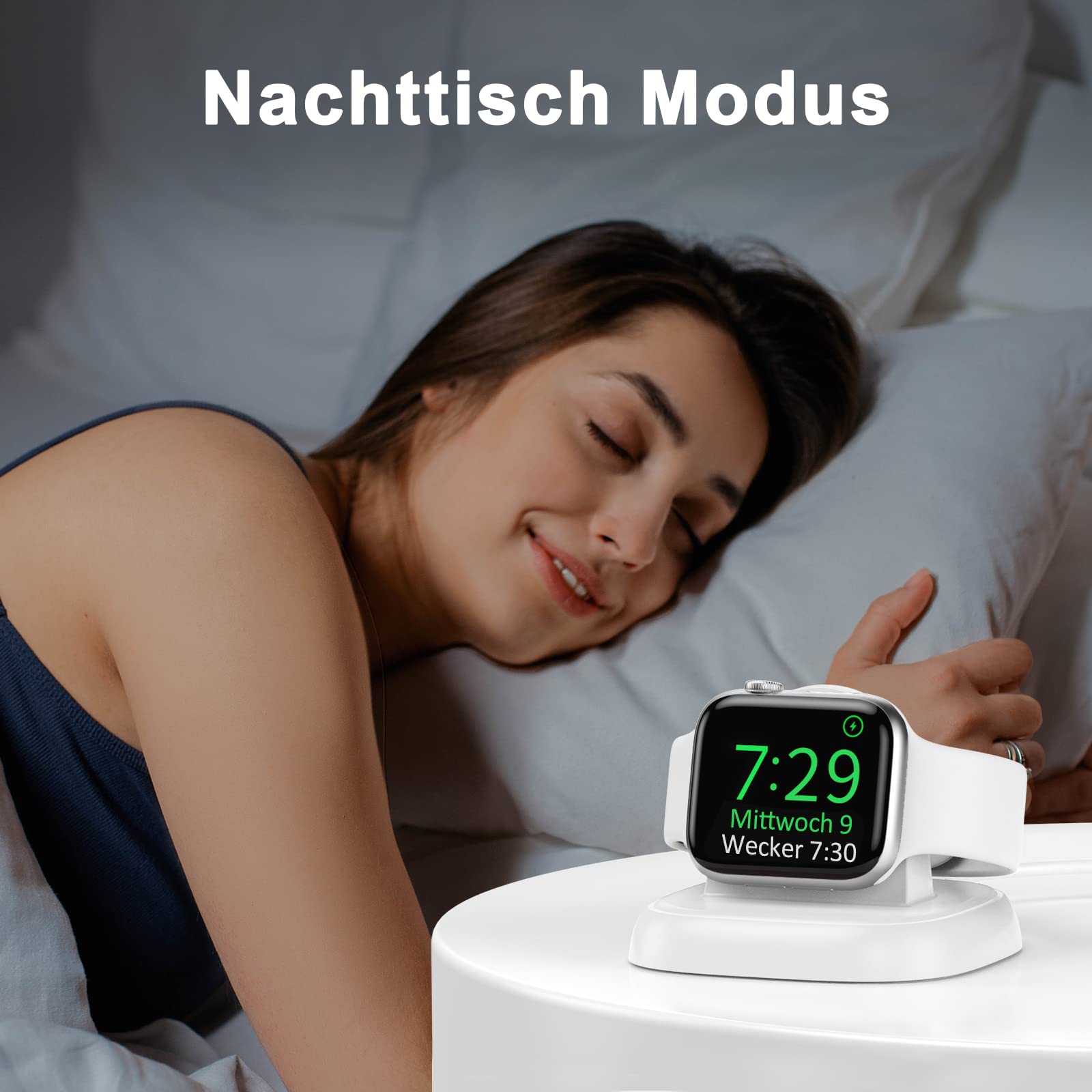 LVFAN Ładowarka Apple Watch USB-C Magnetyczna Biała — miniatura 6