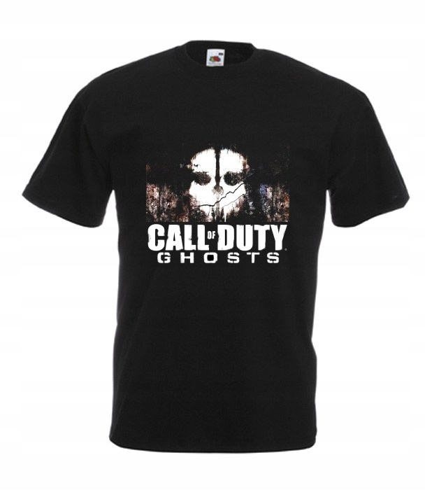 

Koszulka Męska Czarna Call of Duty Wzory