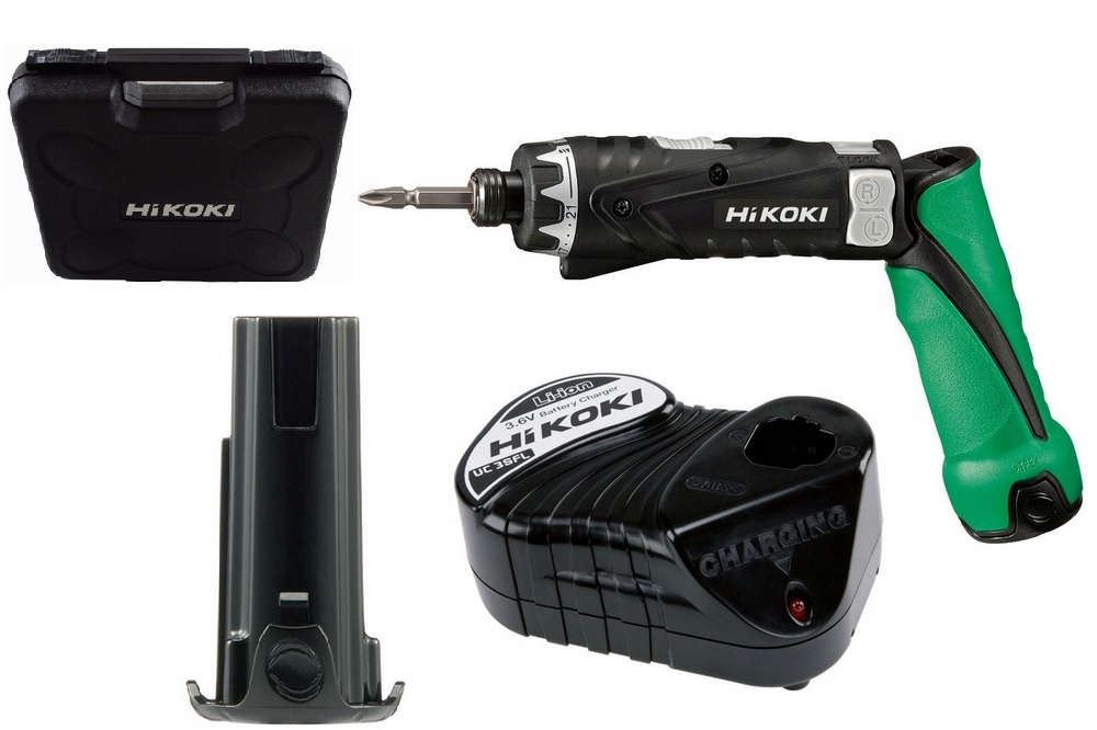 

Hikoki Wkrętarka Akum. 3,6V Db 3DL2 Walizka 2x1.5