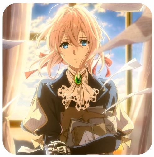 

Anime podkładka pod kubek Violet Evergarden