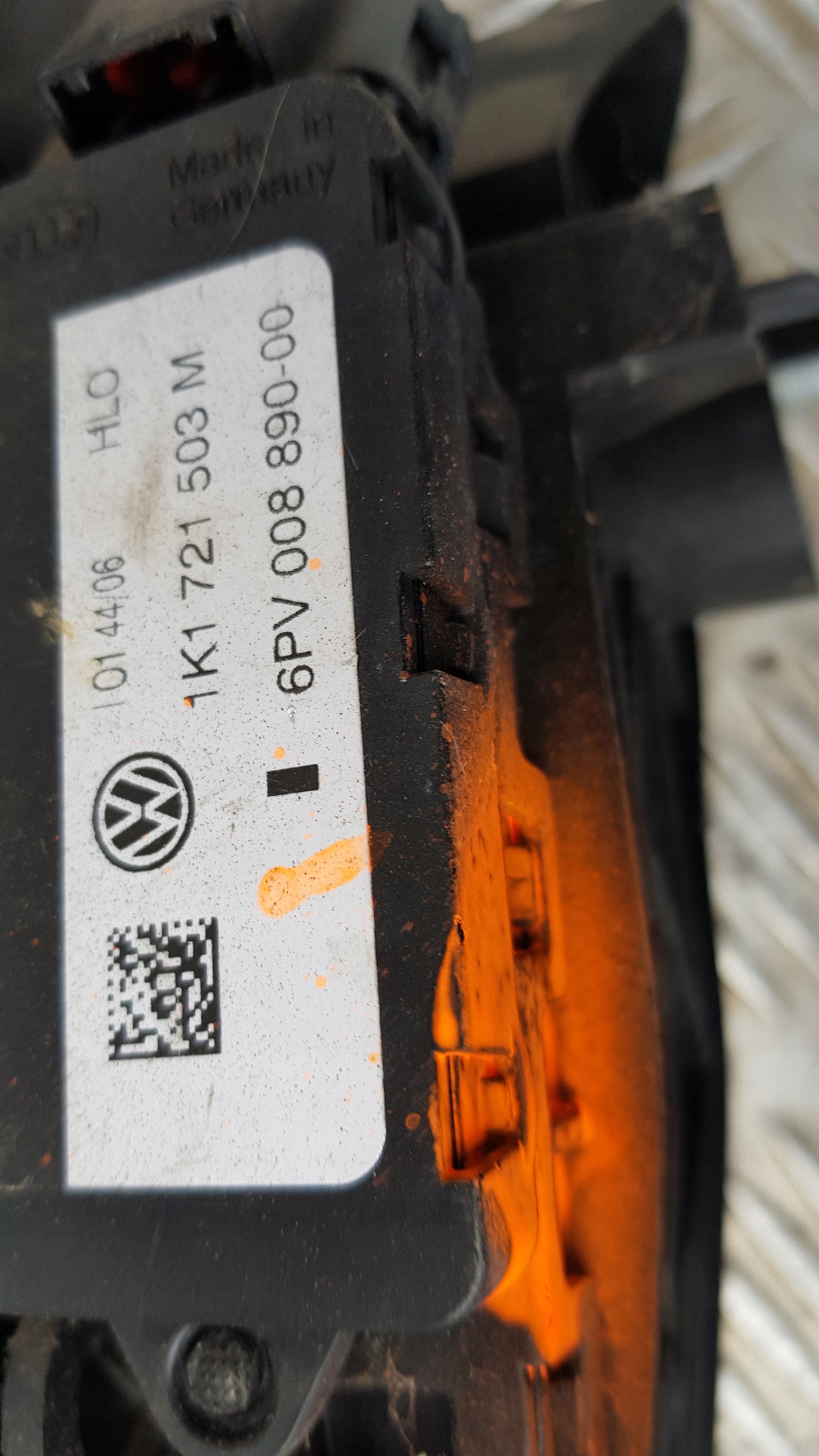 VW GOLF V potentiometer gas sensor 1K1721503M