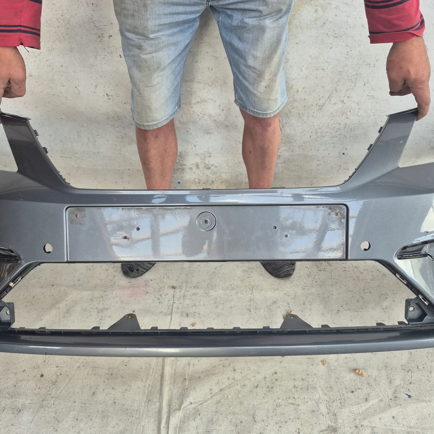 SEAT LEON III 5F LIFT FR 17- bumper front front PDC SPR