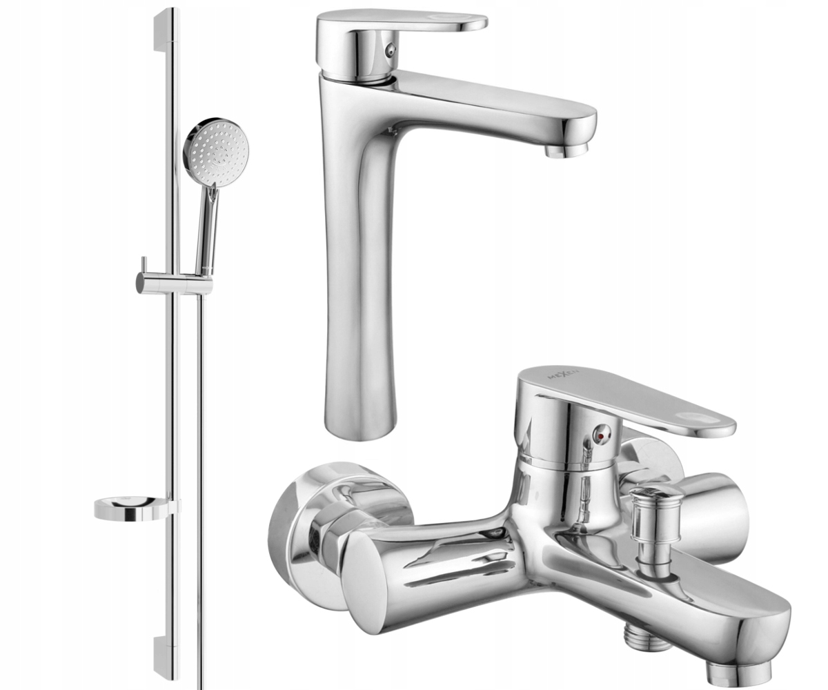 

Mexen Kama DS75 Zestaw Wannowy Bateria Chrom