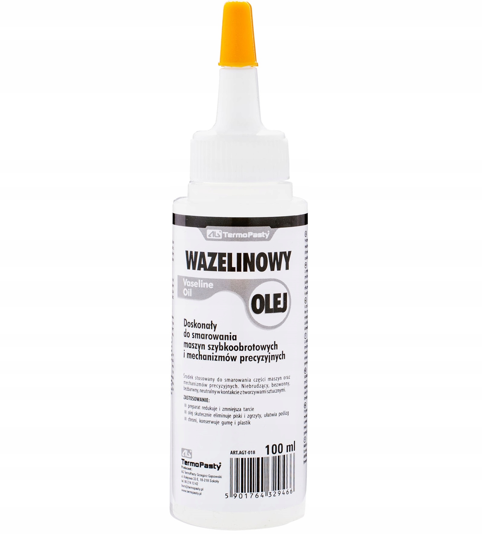 

Olej Wazelinowy Oliwiarka Profesjonalny Ag 100ml.