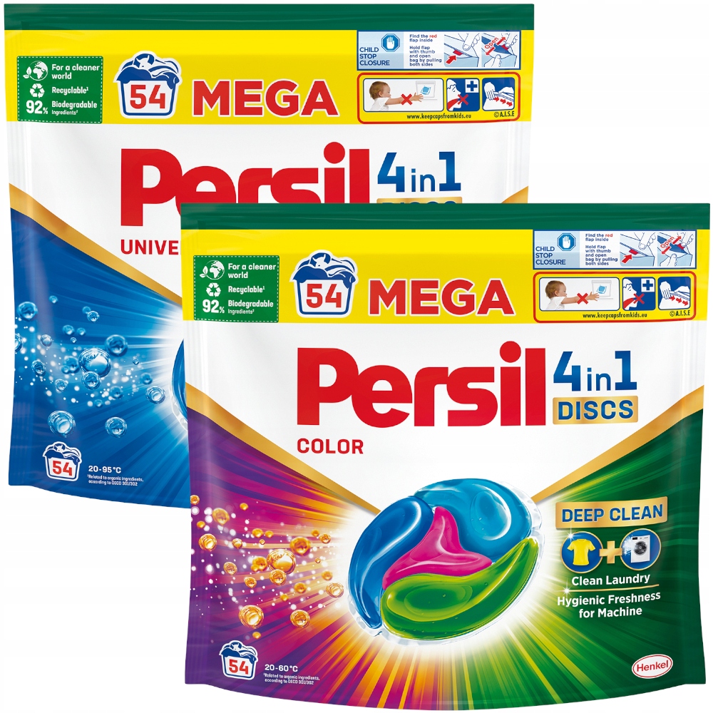 

Persil Kapsułki do prania białego i koloru 108szt