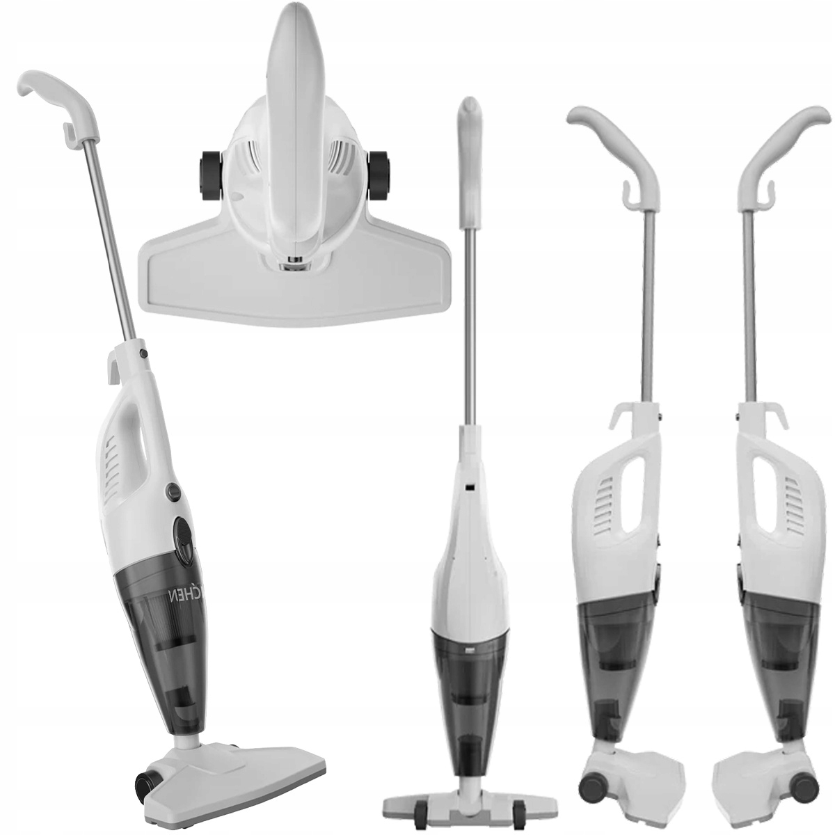 Enchen V1 Odkurzacz stojący pionowy 2w1 114Kpa filtr Hepa Mocny biały