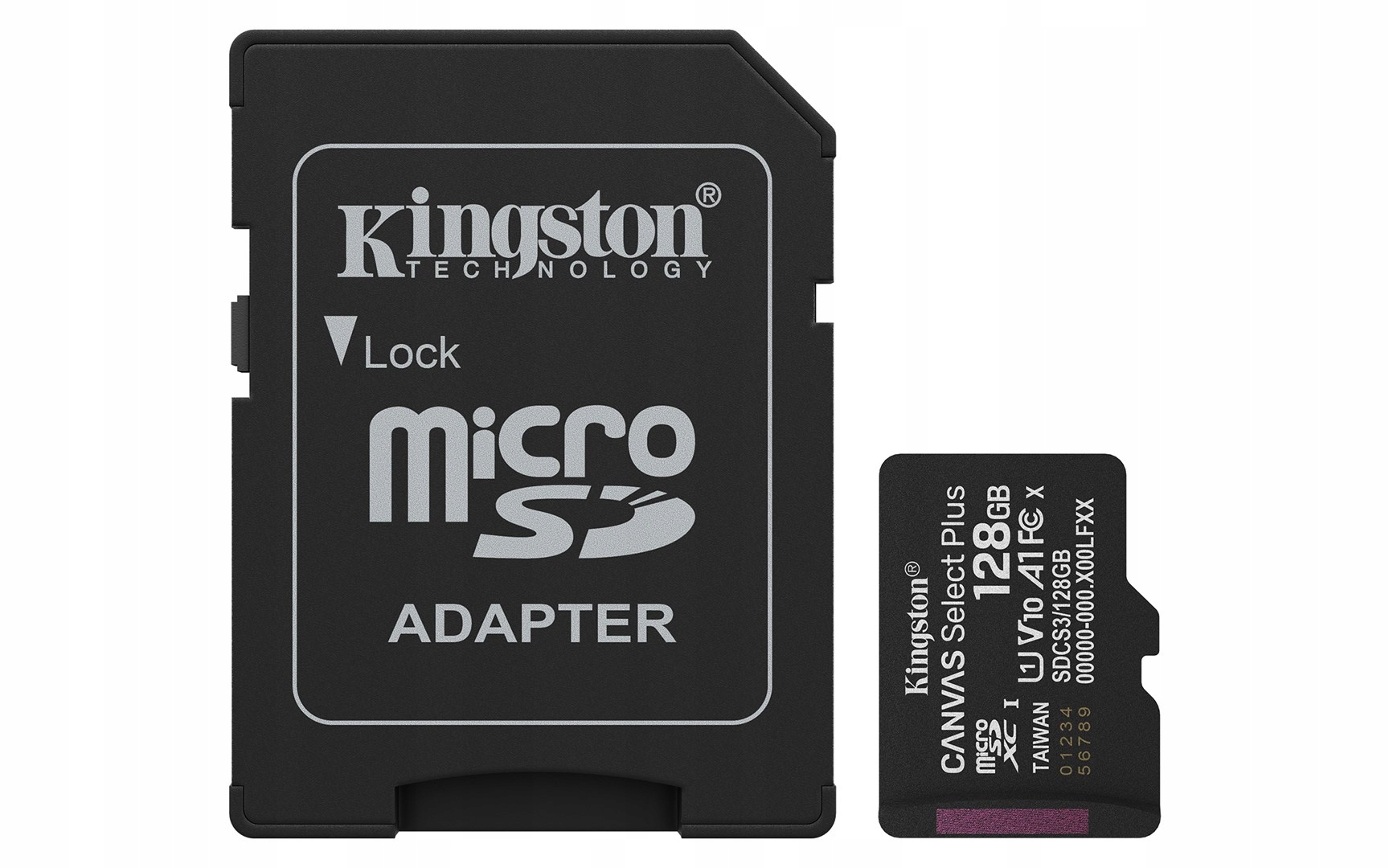 Paměťová Karta Kingston 128GB Class 10 s adaptérem