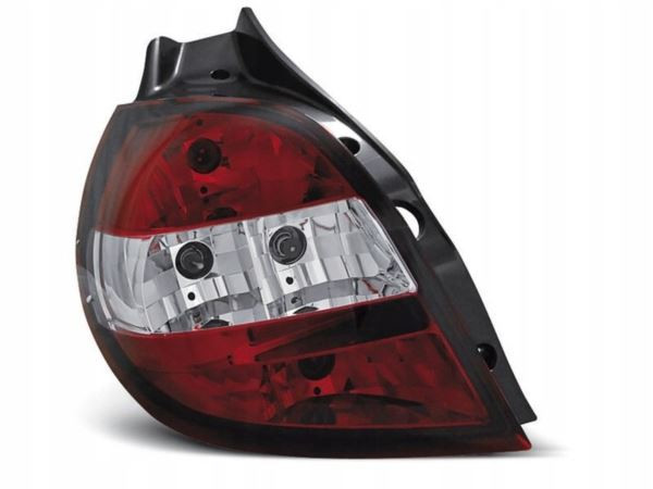 LAMPY TYLNE DO RENAULT CLIO 3 05-09 RED WHITE CLEAR Producent części Junyan