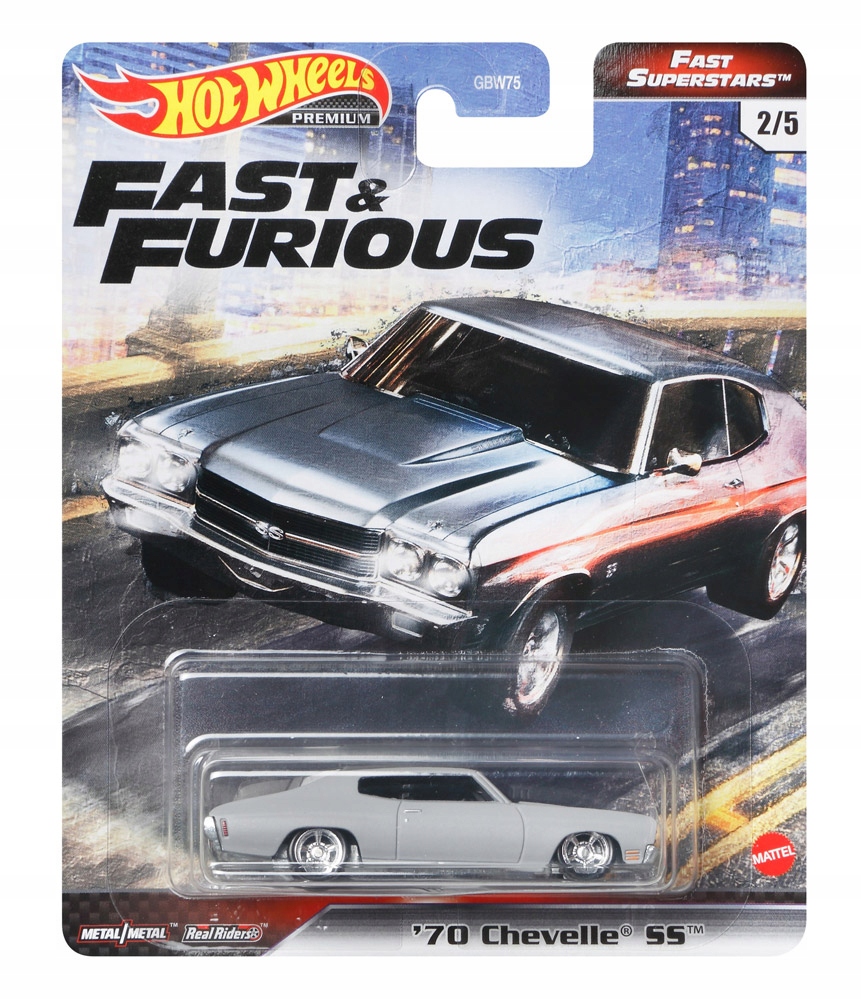 

Hot Wheels Premium Fast&furious '70 Chevelle