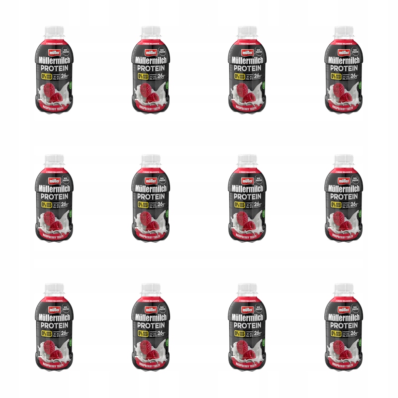 Mléčný nápoj Müllermilch Protein Raspberry 400 g X12