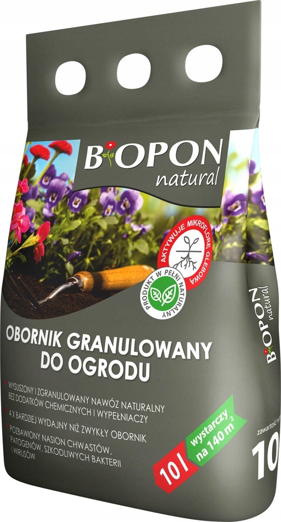 

Biopon Obornik granulowany do ogrodu 10l
