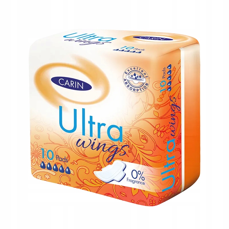 

Carin Podpaski higieniczne Ultra Wings, 10szt.