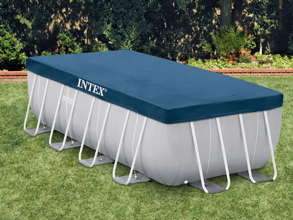 Intex 28039 Pokrywa na Prostokątny Basen Stelażowy 450x220 cm