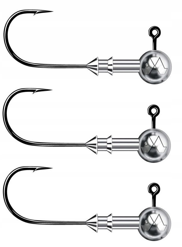 Główka jigowa Mustad Eagle 1/0 20g 3szt