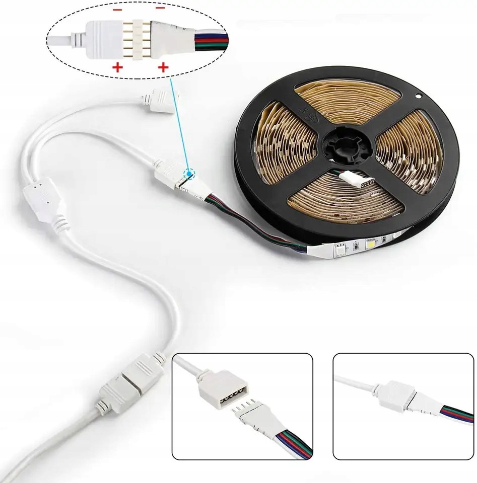 Rozgałęźnik do taśm LED RGB Kod producenta 60099