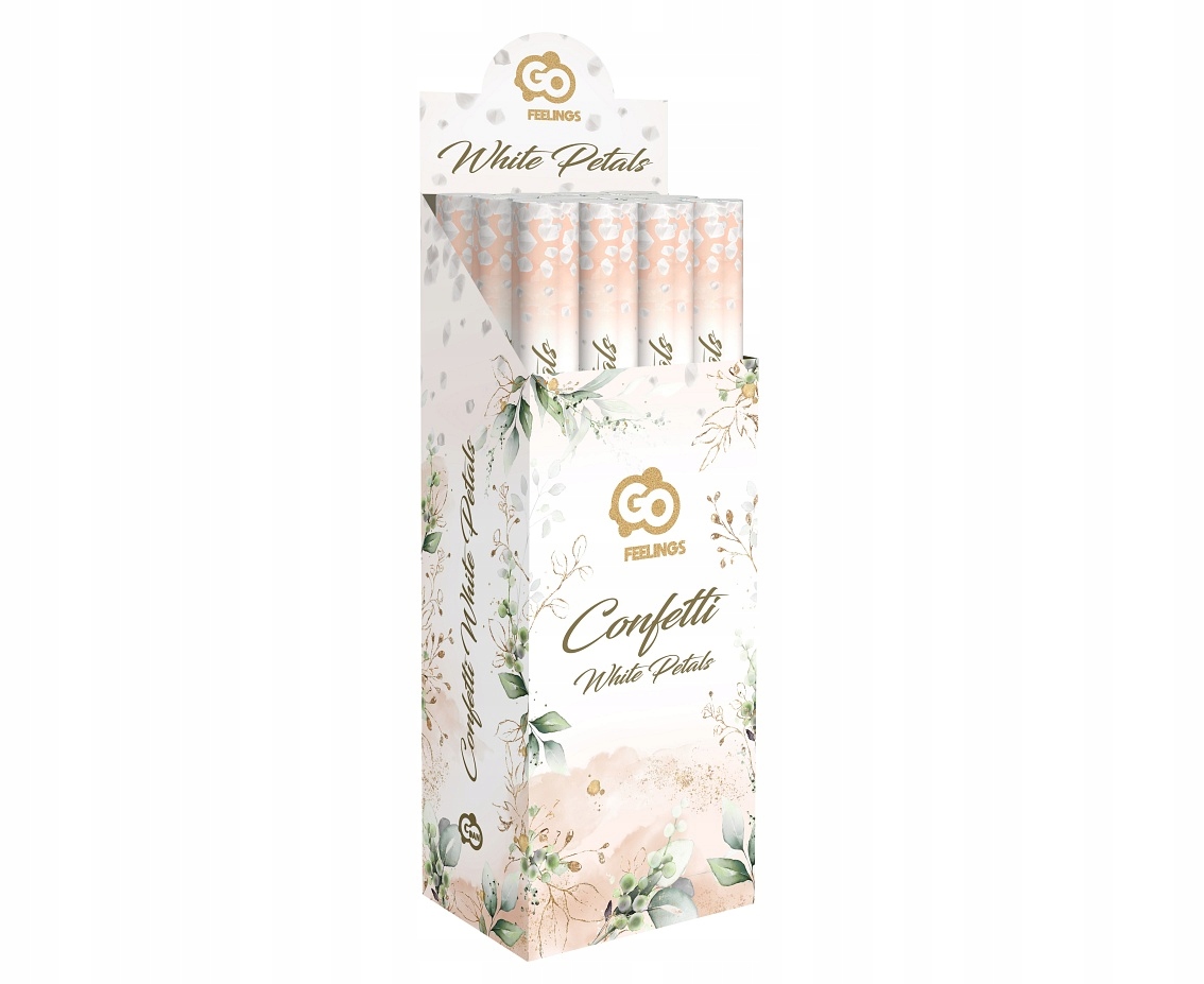 Konfetti Białe Płatki Róż Ślubne Weselne Ślub Dekoracja Ślubna 60 cm Stan opakowania oryginalne