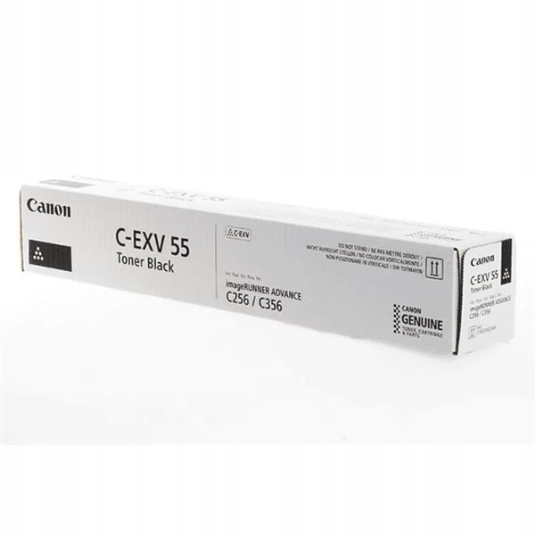 Originální černý toner Canon Adv iR-C256, iR-C257, iR-C356 (C-EXV55BK, Cexv)