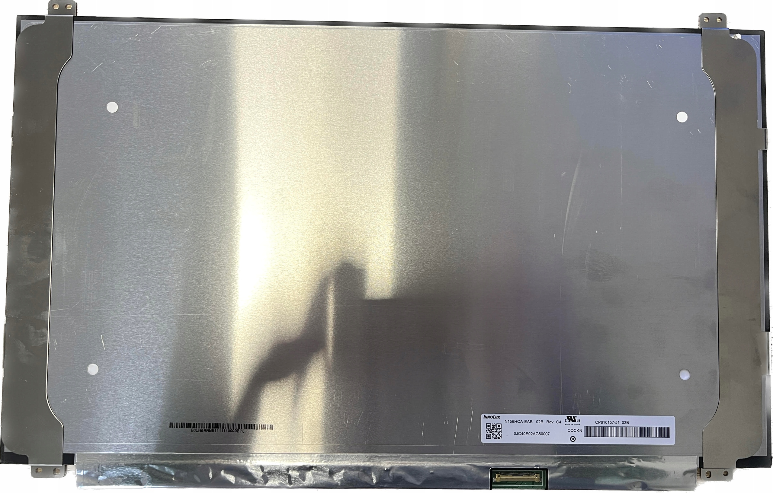 Matryca LCD NV156FHM-N61 15,6 30PIN eDP FHD IPS MATOWA 60Hz + TAŚMA Kod producenta NV156FHM-N61 V8.2
