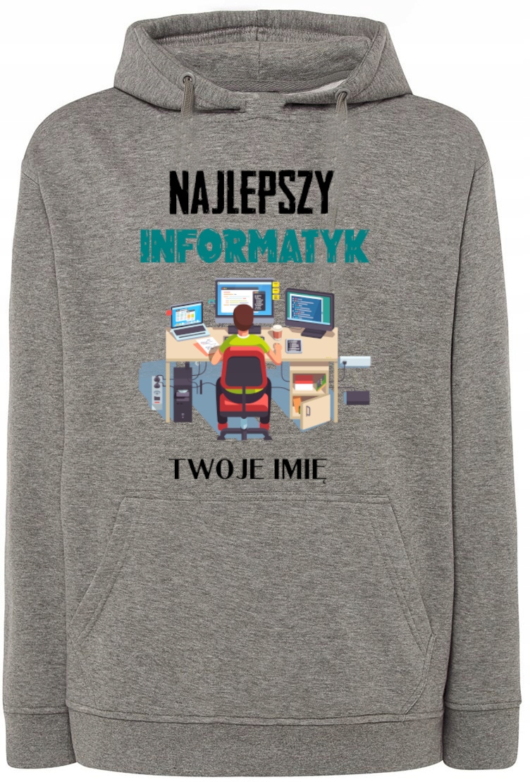 Mikina Nejlepší informatik Jméno 4XL