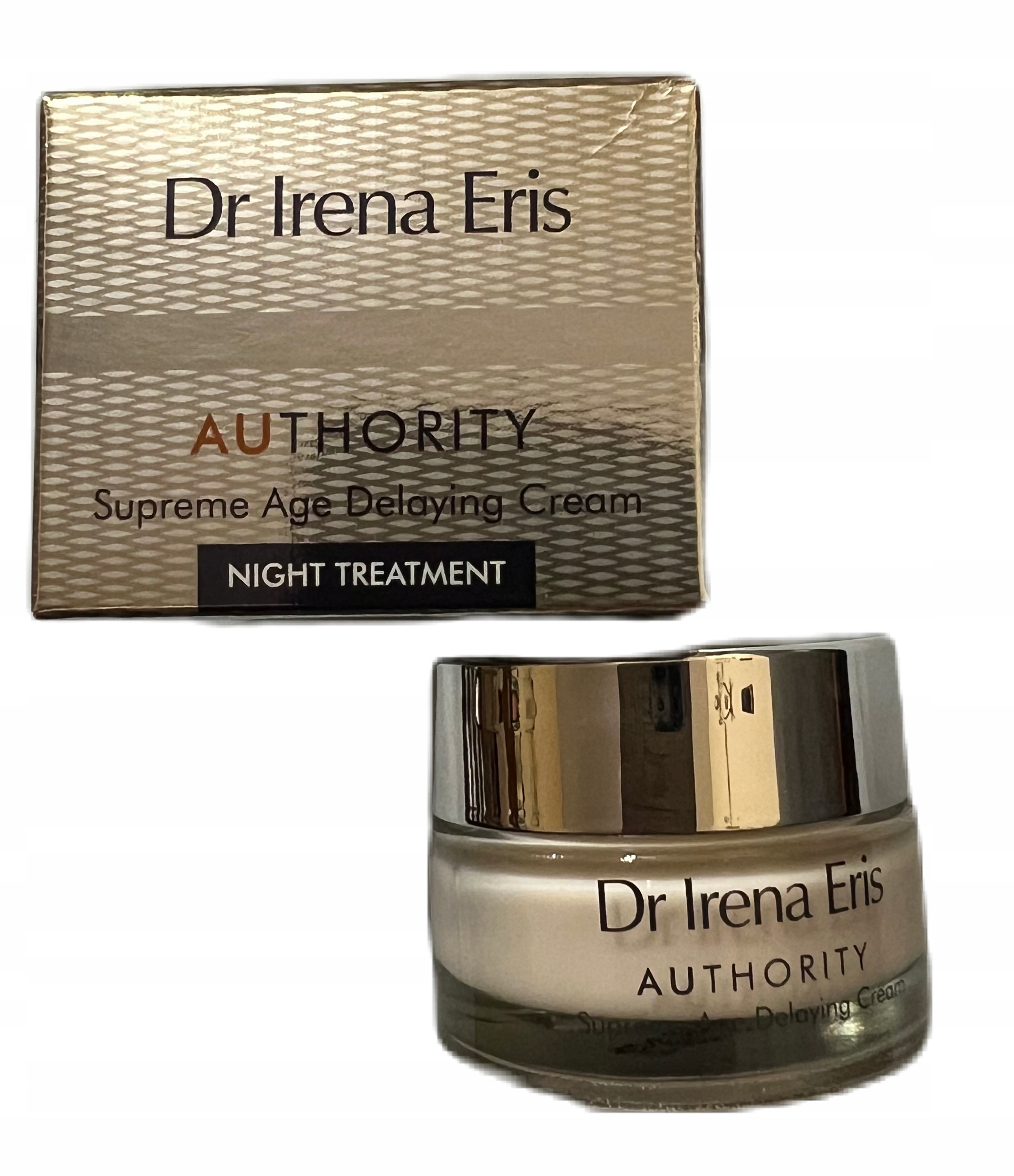 Krem przeciwstarzeniowy do twarzy Dr Irena Eris Authority na noc 10 ml