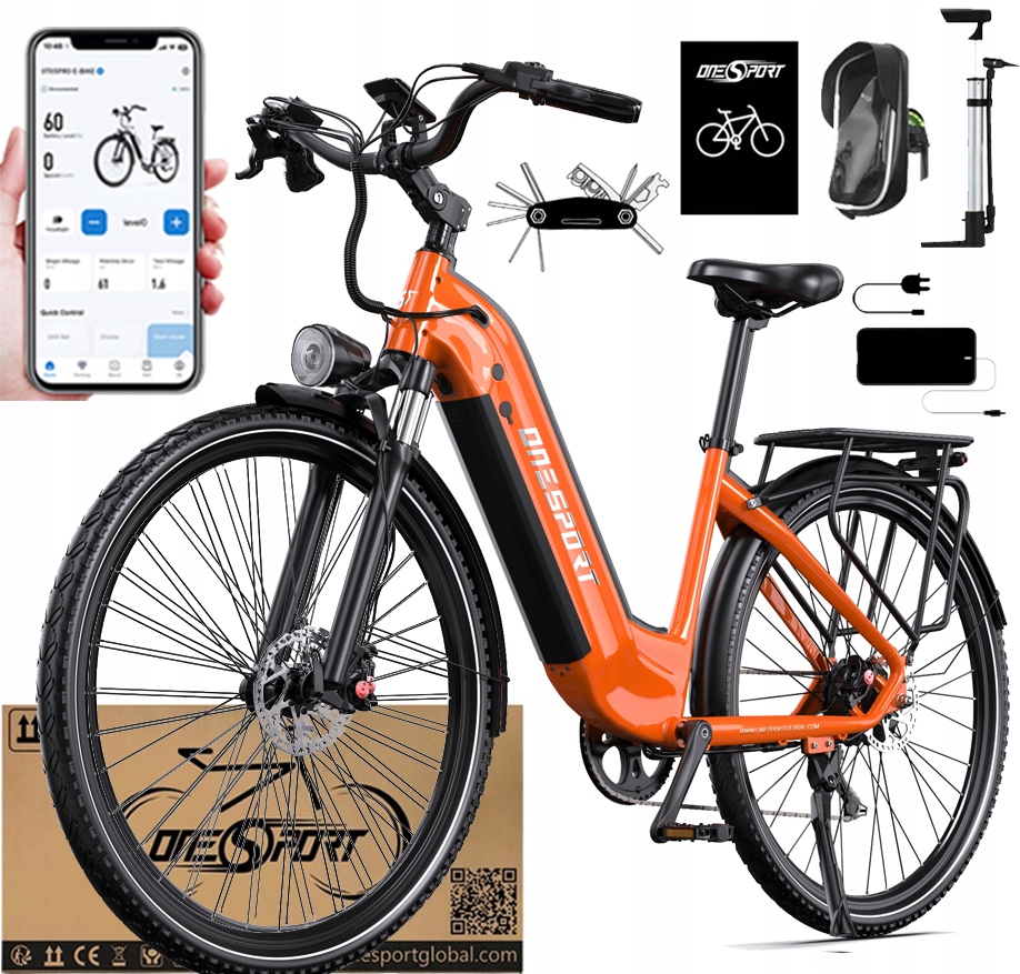 Elektrokolo Onesport OT05 Pro 22.5Ah 140km 27,5" muži/ženy Pl