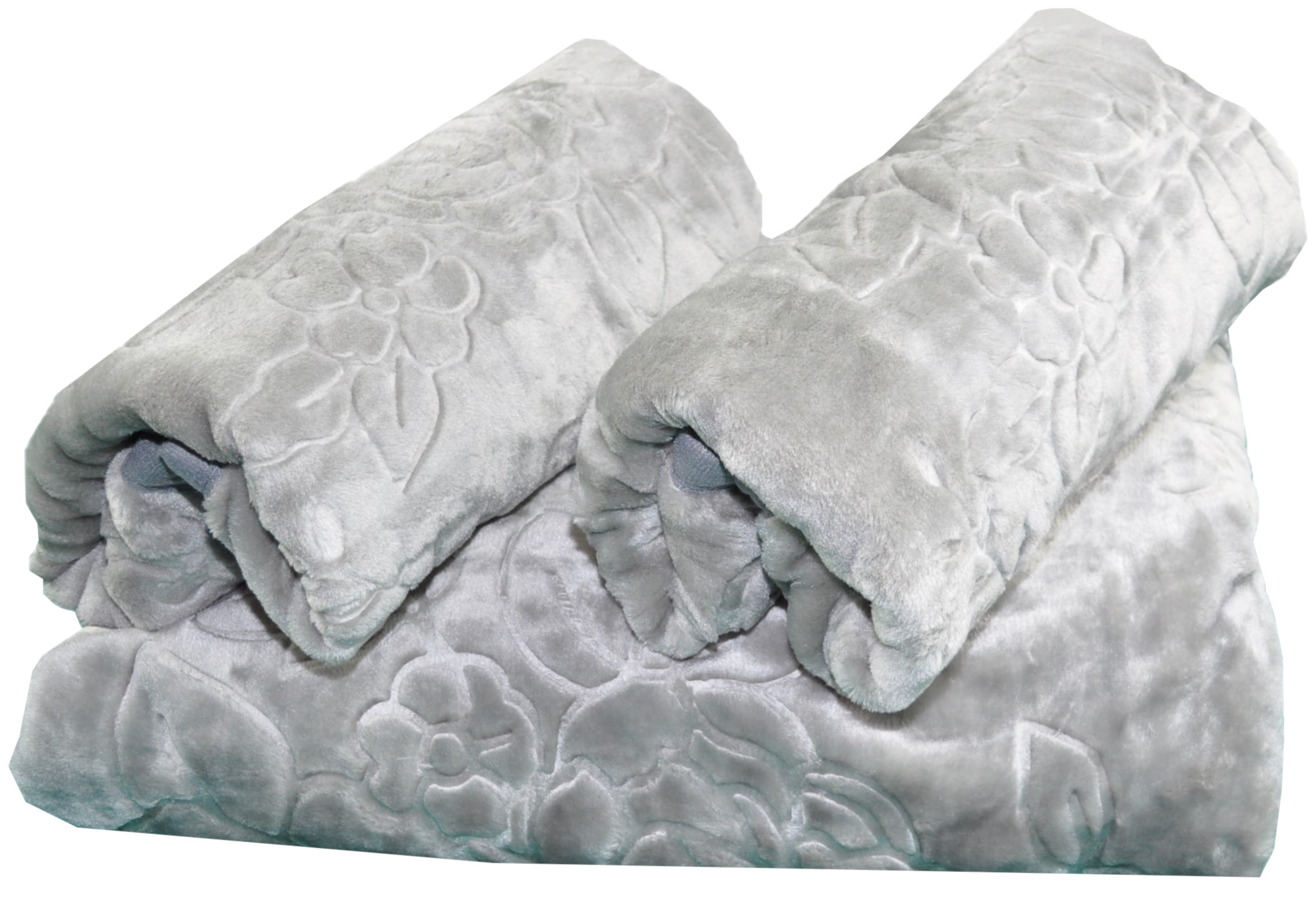 Komplet Narzuta Na Kanapę I Dwa Fotele Grube Elway Szary Jasny Tłoczony