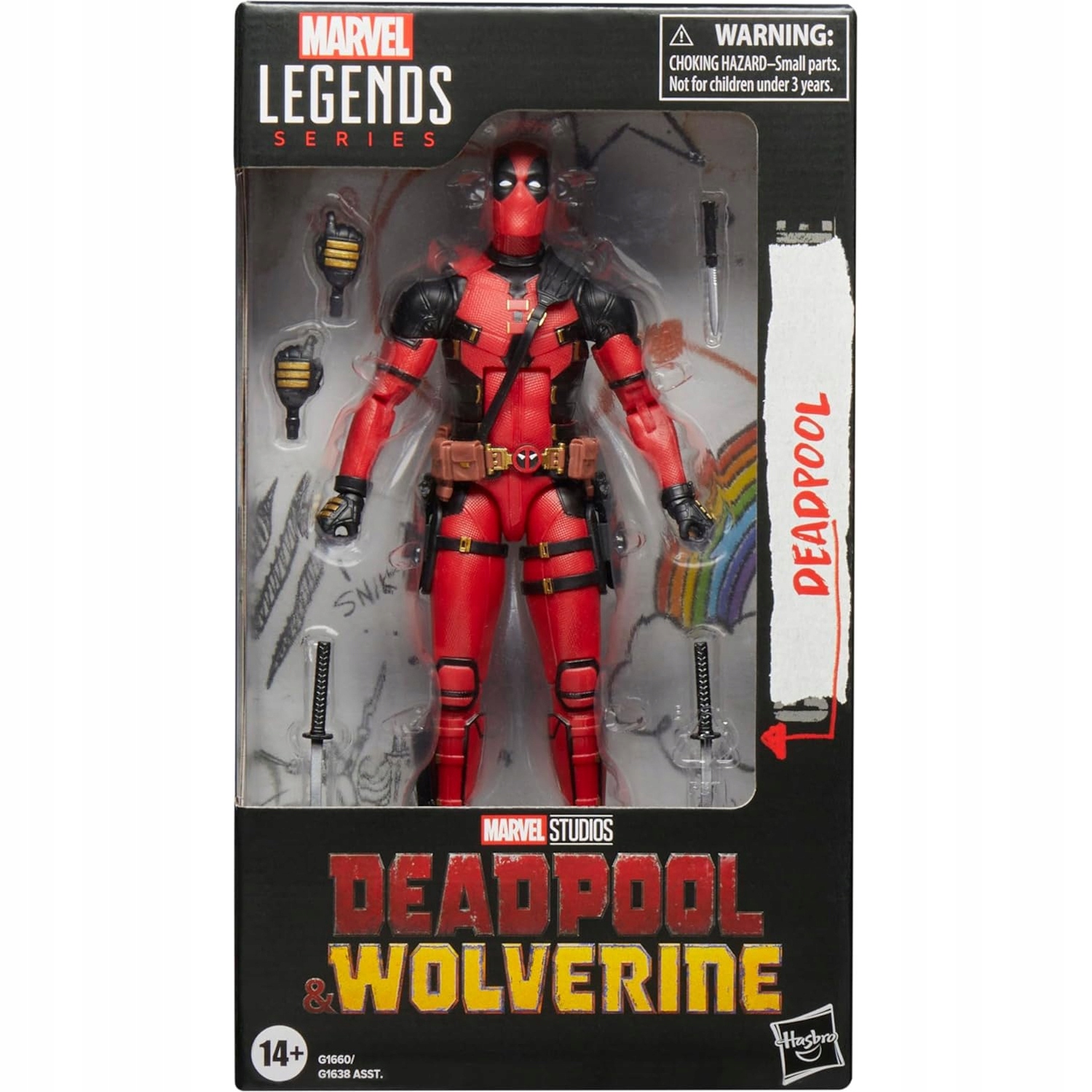 Marvel Legends Series Deadpool And Wolverine Originální Figurka Deadpool