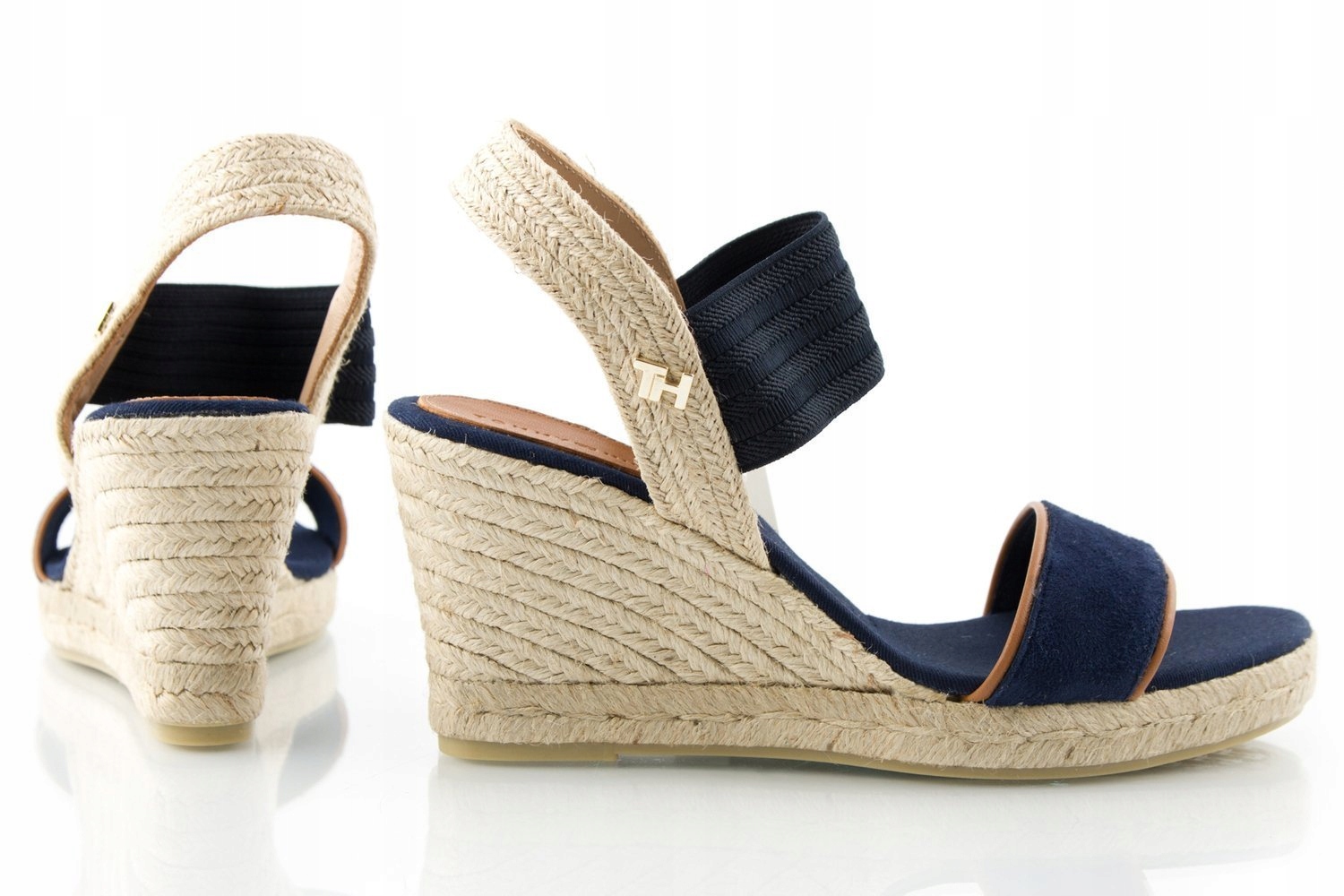 

Sandały Tommy Hilfiger na koturnie damskie r. 39