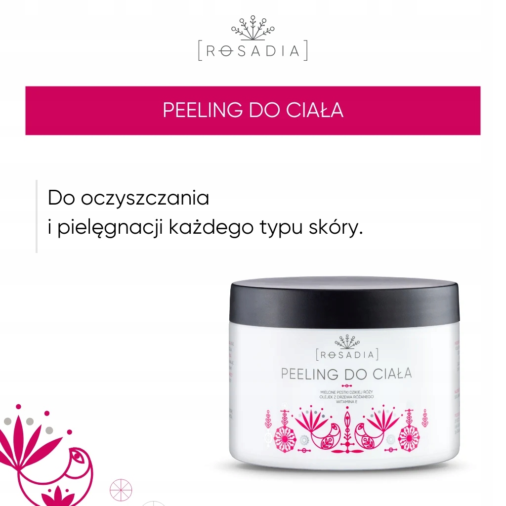 ROSADIA Peeling do ciała Typ peeling