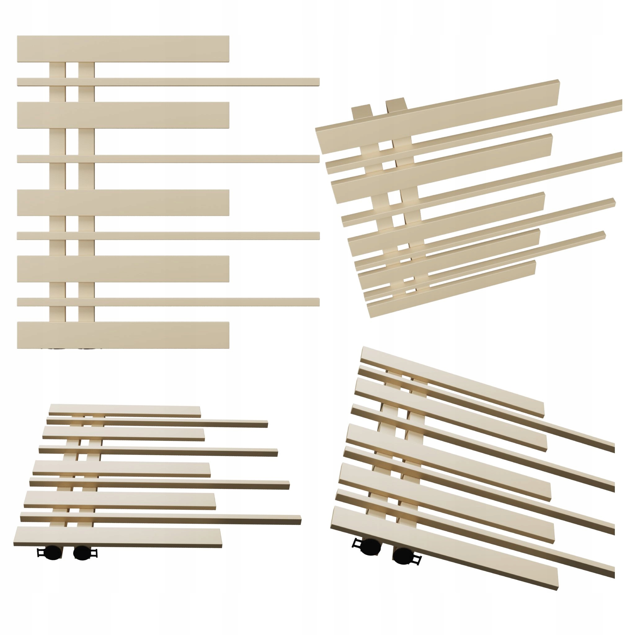 Koupelnový radiátor Pianino 585x570 Quartz I Levý