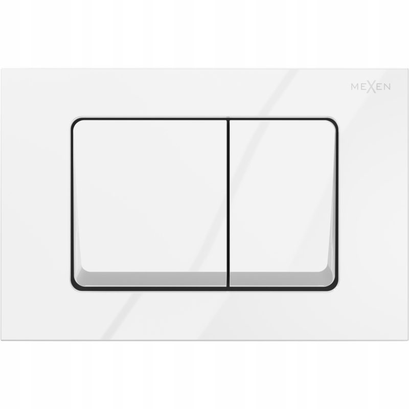 Mexen Fenix 10 Xs splachovací tlačítko, Bílá 601