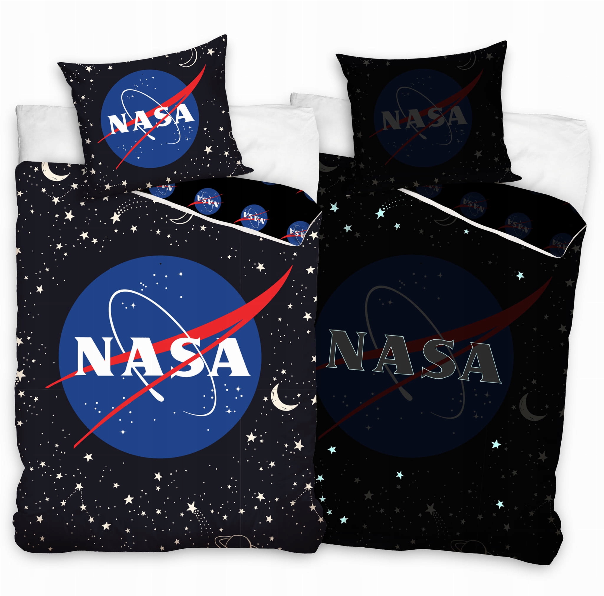 

Nasa Kosmos komplet pościeli Świecąca 160x200 cm