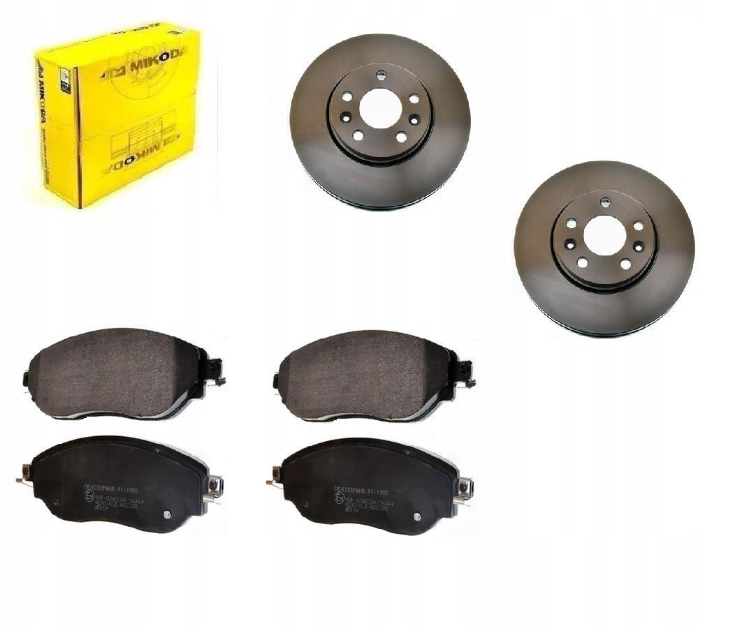 Kotouče Kostky Trafic Vivaro B 2014- Přední 296 Sada