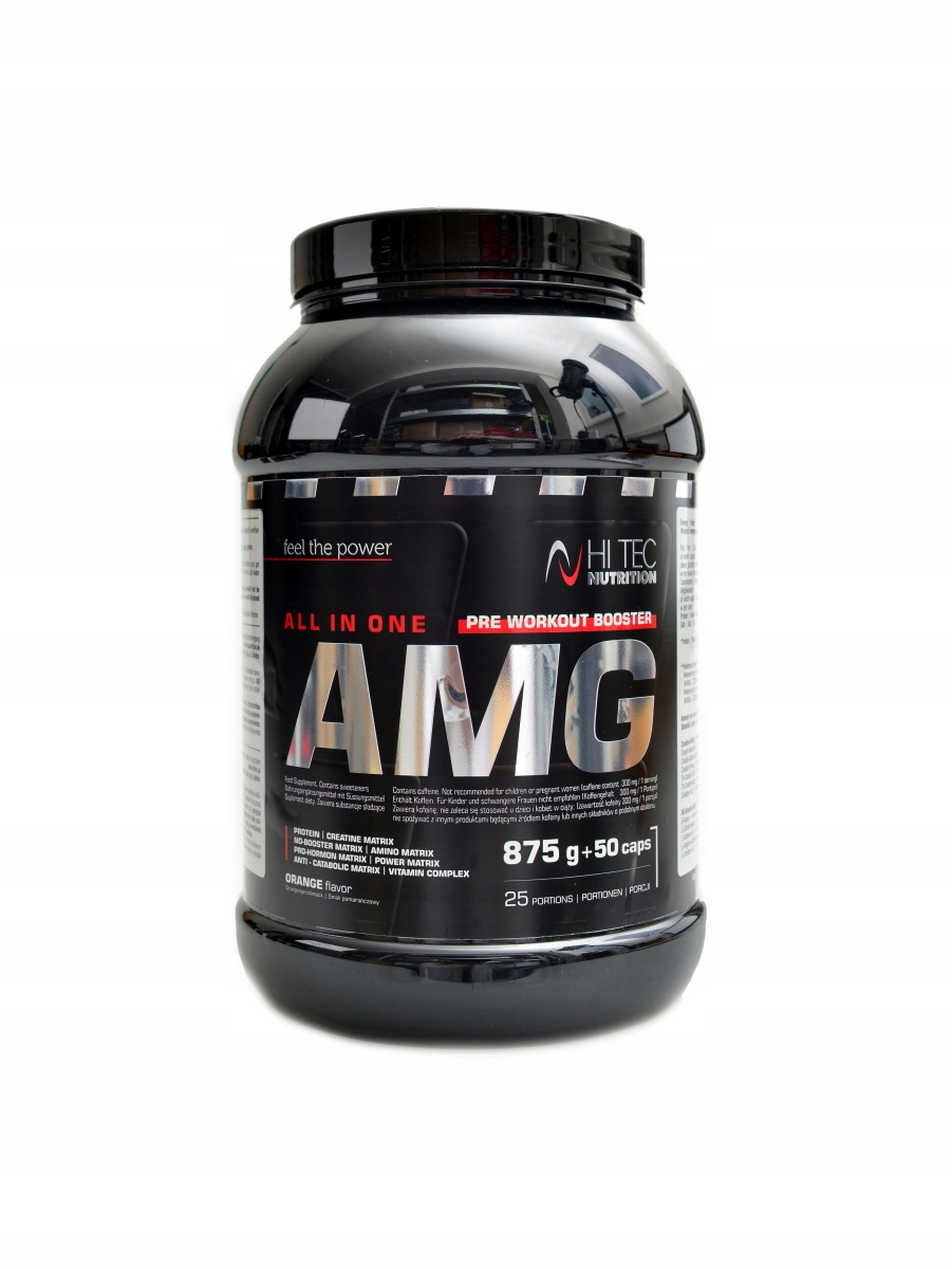 Nutrition Amg 875 g 50 kapslí pomeranč